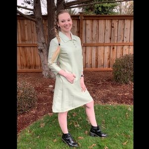 1960s Silk Cocktail Dress by Designer Charles Talbot for Charles F Berg